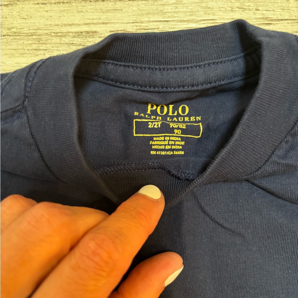 2T Boys Polo Tee - Picture 2 of 2